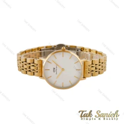ساعت دنیل ولینگتون زنانه طلایی صفحه سفید متوسط DW-5288-L