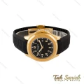 ساعت پتک فیلیپ آکوانا مردانه مشکی قاب طلایی Patek-5325-G