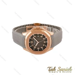 ساعت پتک فیلیپ آکوانا مردانه رزگلد طوسی Patek-5328-G