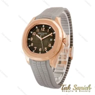ساعت پتک فیلیپ آکوانا مردانه رزگلد طوسی Patek-5328-G