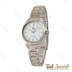 ساعت کیوکیو زنانه استیل صفحه سفید QQ-5348-L