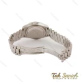 ساعت رولکس دی دیت مردانه سیلور صفحه آبی اعداد فارسی Rolex-5361-G