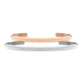 ست دستبند زنانه و مردانه دنیل ولینگتون رزگلد و نقره ای DW-Bracelet-5373-U