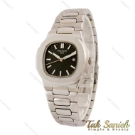 ساعت پتک فیلیپ ناتیلوس زنانه استیل صفحه مشکی Patek-5397-L