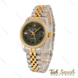 ساعت رولکس زنانه دو رنگ طلایی ویمبلدون دورنگین Rolex-5406-L