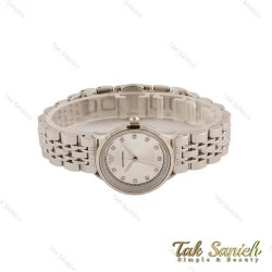 ساعت زنانه امپریو آرمانی تمام نقره ای شماره نگین Armani-5438-L