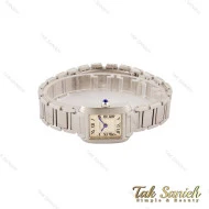 ساعت کارتیر تانک زنانه نقره ای سایز کوچک Cartier-5442-S-L