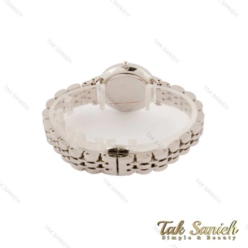 ساعت دنیل ولینگتون زنانه استیل صفحه مشکی صدفی DW-5448-L
