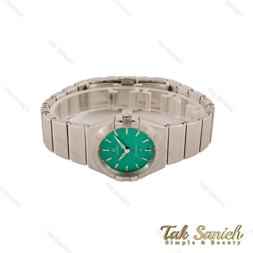 ساعت مچی امگا زنانه سیلور صفحه سبز Omega-5463-L