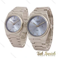 ساعت ست تیسوت PRX استیل صفحه آبی Tissot-5471-S