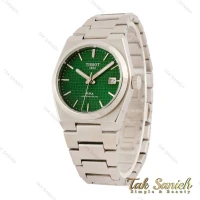 ساعت تیسوت زنانه PRX استیل صفحه سبز Tissot-5477-L