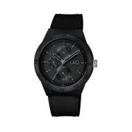 ساعت کیو اند کیو مردانه سه موتوره فول مشکی QQ-5547-G