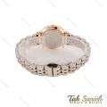 ساعت دنیل ولینگتون زنانه دورنگ رزگلد صفحه سبز DW-4712-L