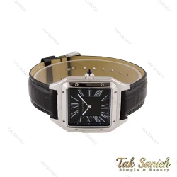 ساعت مچی کارتیر سانتوس دومونت مردانه مشکی Cartier-5551-G