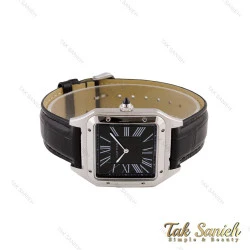 ساعت مچی کارتیر سانتوس دومونت مردانه مشکی Cartier-5551-G