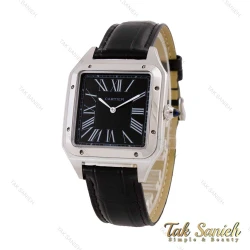 ساعت مچی کارتیر سانتوس دومونت مردانه مشکی Cartier-5551-G