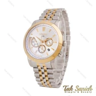 ساعت سیتیزن مردانه دورنگ طلایی سه موتوره کرنوگراف Citizen-5564-G