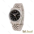 ساعت رولکس DateJust مردانه سیلور مشکی ایندکس خطی Rolex-5579-G