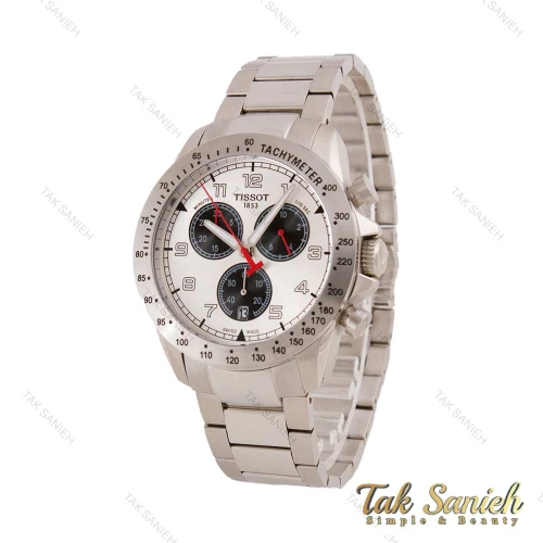 ساعت تیسوت مردانه سه موتوره سیلور سفید Tissot-5580-G