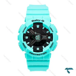 ساعت بیبی جی BA110 زنانه آبی Baby G-5840-G