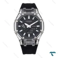 جی شاک GA2100 مردانه شیشه ای مشکی G-Shock-5844-G