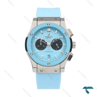 هابلوت مردانه سه موتوره کرنوگراف سیلور آبی Hublot-5908-L