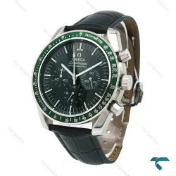 ساعت امگا اسپیدمستر مردانه بند چرم سبز Omega-5909-G