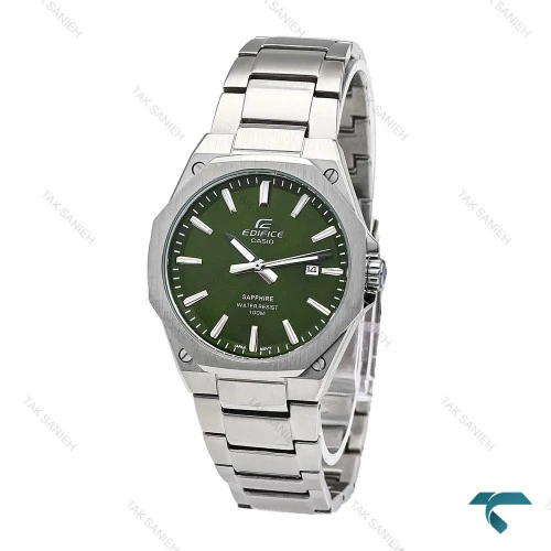 ساعت کاسیو ادیفایس EFR-S108 مردانه سیلور سبز Casio-5931-G