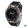 کاسیو جیشاک GA2100 مردانه شیشه ای دودی Casio-5968-G