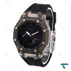 کاسیو جیشاک GA2100 مردانه شیشه ای دودی Casio-5968-G