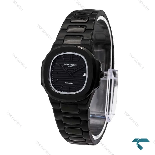 ساعت پتک فیلیپ ناتیلوس زنانه تمام مشکی Patek-6041-L