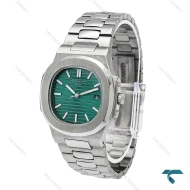  پتک فیلیپ مردانه سیلور صفحه سبز Patek-6039-G