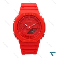 ساعت جیشاک GA2100 مردانه قرمز Casio-6041-L