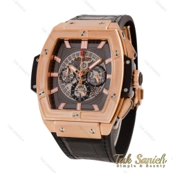 ساعت هابلوت Spirit of Big Bang مردانه رزگلد مشکی Hublot-5606-G
