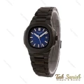 ساعت پتک فیلیپ ناتیلوس زنانه مشکی صفحه سرمه ای Patek-5612-L