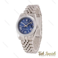 ساعت رولکس زنانه استیل صفحه سرمه ای ایندکس رومی Rolex-5616-L