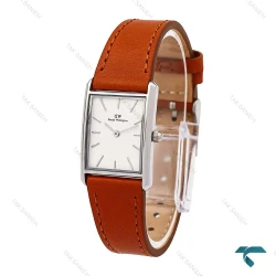ساعت دنیل ولینگتون BOUND زنانه سیلور بند چرم عسلی DW-6186-L