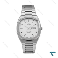 ساعت امگا سیمستر نوستالژی مردانه استیل صفحه سفید Omega-6193-G