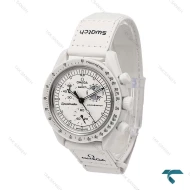 ساعت امگا سواچ سفید ماموریت به ماه Omega-6195-U