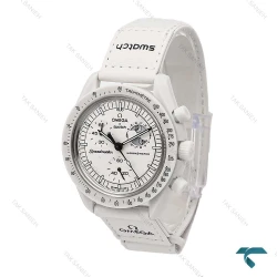 ساعت امگا سواچ سفید ماموریت به ماه Omega-6195-U