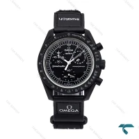 ساعت امگا سواچ ماموریت به ماه مشکی Omega-6198-U