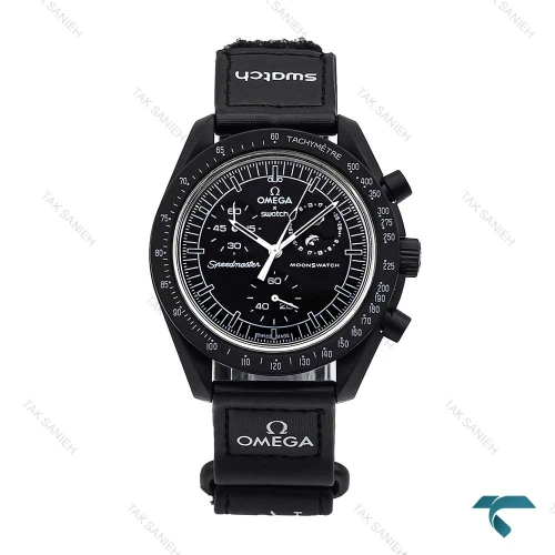 ساعت امگا سواچ ماموریت به ماه مشکی Omega-6198-U