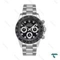 رولکس دیتونا مردانه استیل صفحه مشکی ایندکس نگین Rolex-6199-G
