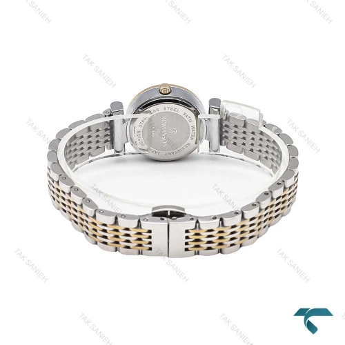 ساعت زنانه رومانسون کلاسیک دورنگ طلایی Romanson-6204-L