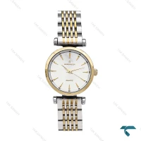 ساعت زنانه رومانسون کلاسیک دورنگ طلایی Romanson-6204-L