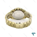 ساعت مچی الکسا پریمیر A0064 مردانه طلایی صفحه سفید Alexa-6230-G