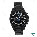 ساعت کاسیو ادیفایس EFR340 مردانه تمام مشکی عقربه آبی Casio-6240-G