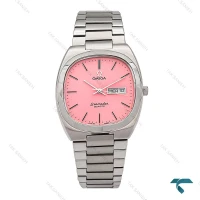 ساعت امگا سیمستر نوستالژی استیل صفحه صورتی Omega-6257-G