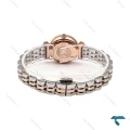 ساعت آرمانی مینی زنانه دورنگ رزگلد صفحه قهوه ای Armani-6268-L