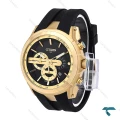سیتیزن مردانه طلایی سه موتوره بند رابر Citizen-6277-G